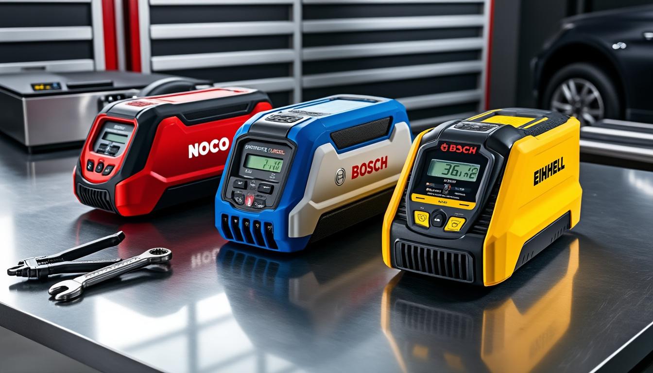 Chargeur batterie voiture : comment choisir le meilleur modèle pour votre véhicule 2 découvrez comment choisir le meilleur chargeur de batterie pour votre voiture grâce à nos conseils pratiques et guide complet pour un entretien efficace de votre véhicule.