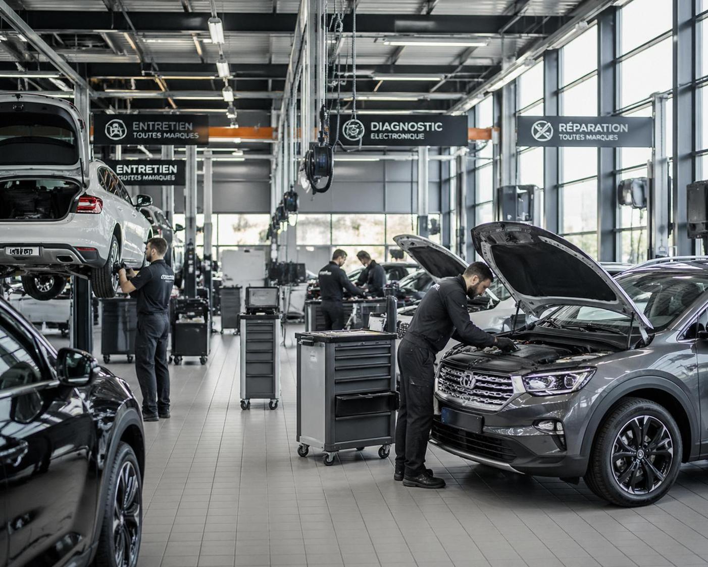 trouvez un atelier de réparation auto rapide et fiable près de chez vous pour entretenir et réparer votre véhicule en toute confiance.