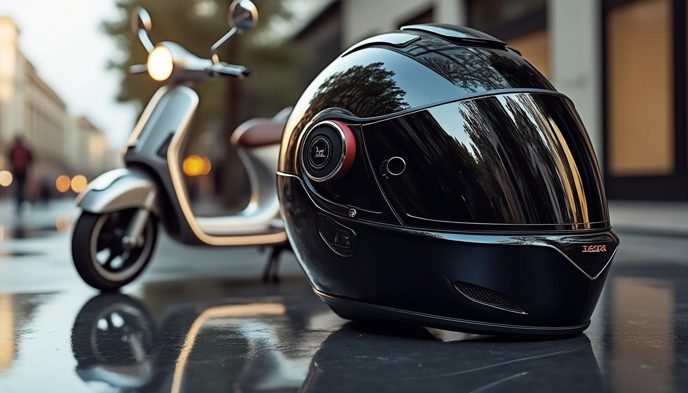 découvrez nos casques vespa alliant style et sécurité pour une protection optimale lors de vos trajets en scooter. confort, design et robustesse garantis.