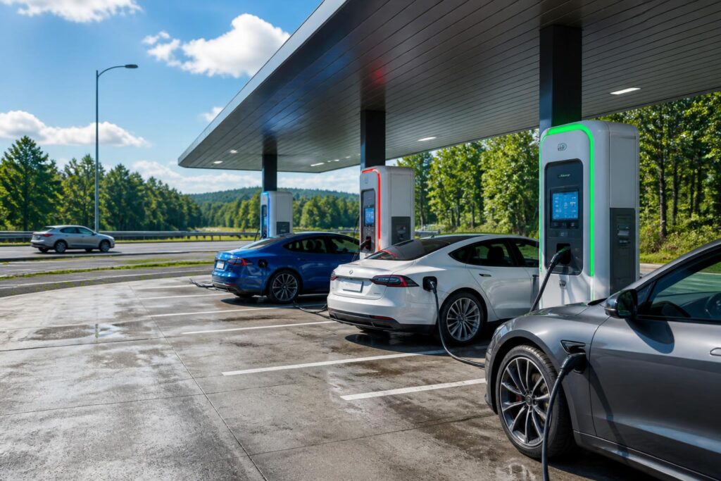 découvrez l'impact des recharges rapides pour voitures électriques à 100 kw, 150 kw et 350 kw, et comment ces puissances influencent votre expérience de conduite sur la route.