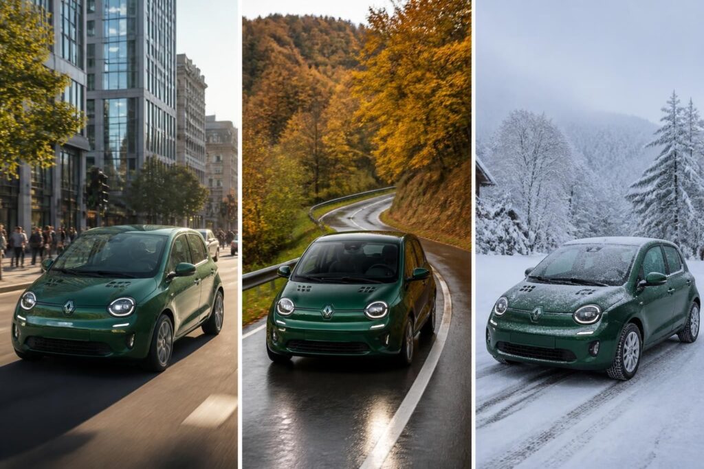 découvrez l'autonomie réelle de la twingo e-tech en conditions réelles : performance en ville, sur route et comportement par temps froid pour mieux planifier vos trajets.