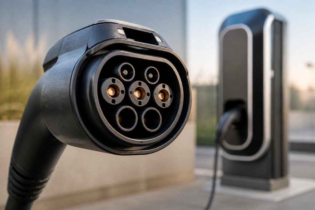 découvrez tout ce qu'il faut savoir sur la prise type 2 pour voiture électrique, le connecteur standard européen essentiel pour la recharge fiable et rapide de votre véhicule électrique.