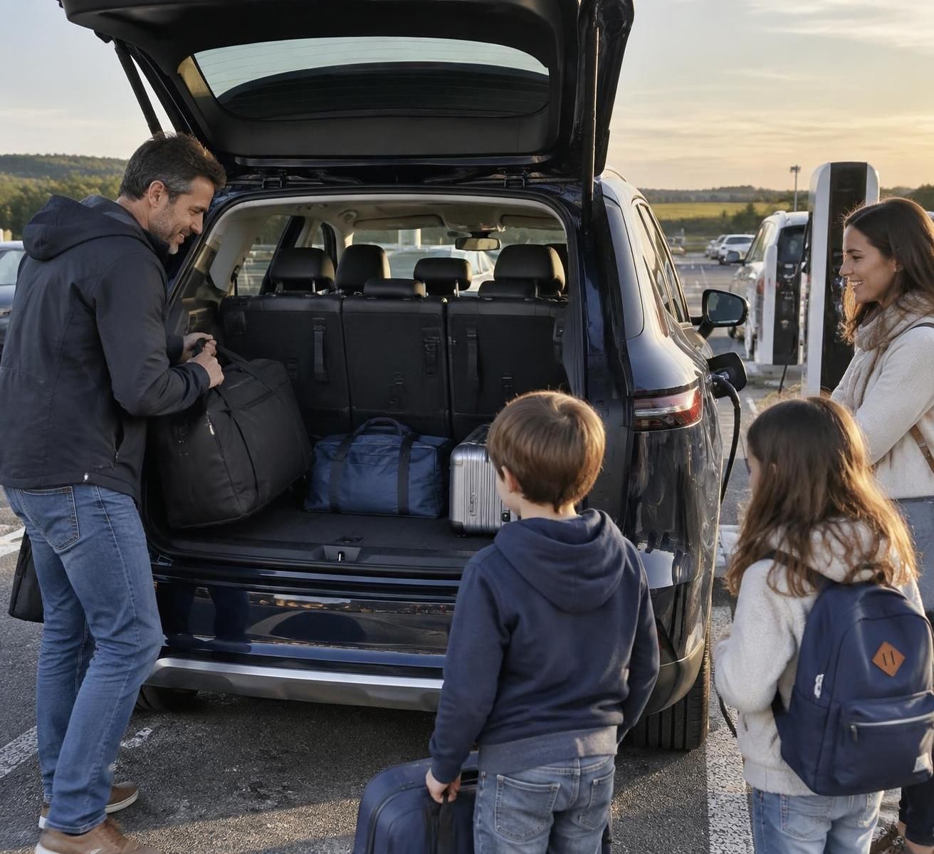 découvrez les voitures électriques 7 places vraiment familiales : espace à bord, volume de coffre et autonomie réelle lorsqu’elles sont chargées.