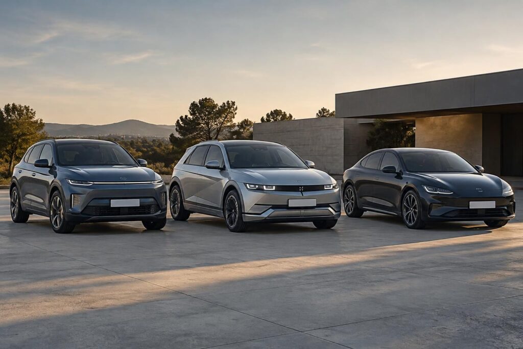 comparez honnêtement les voitures électriques hyundai kona, ioniq 5 et ioniq 6 : autonomie, confort, performances, prix et usages pour choisir le bon modèle.